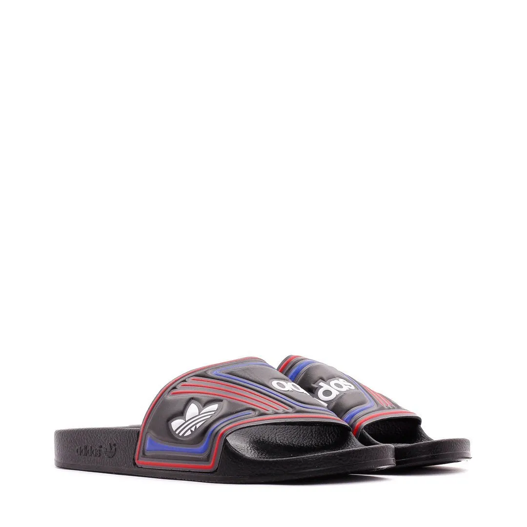Adidas Originals Adilette Black Blue Men EE6177