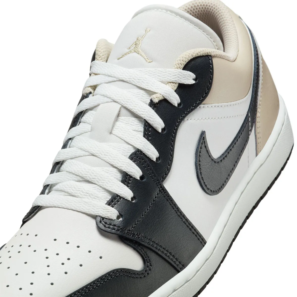 Air Jordan 1 Low 'Summit White Off Noir Rattan'