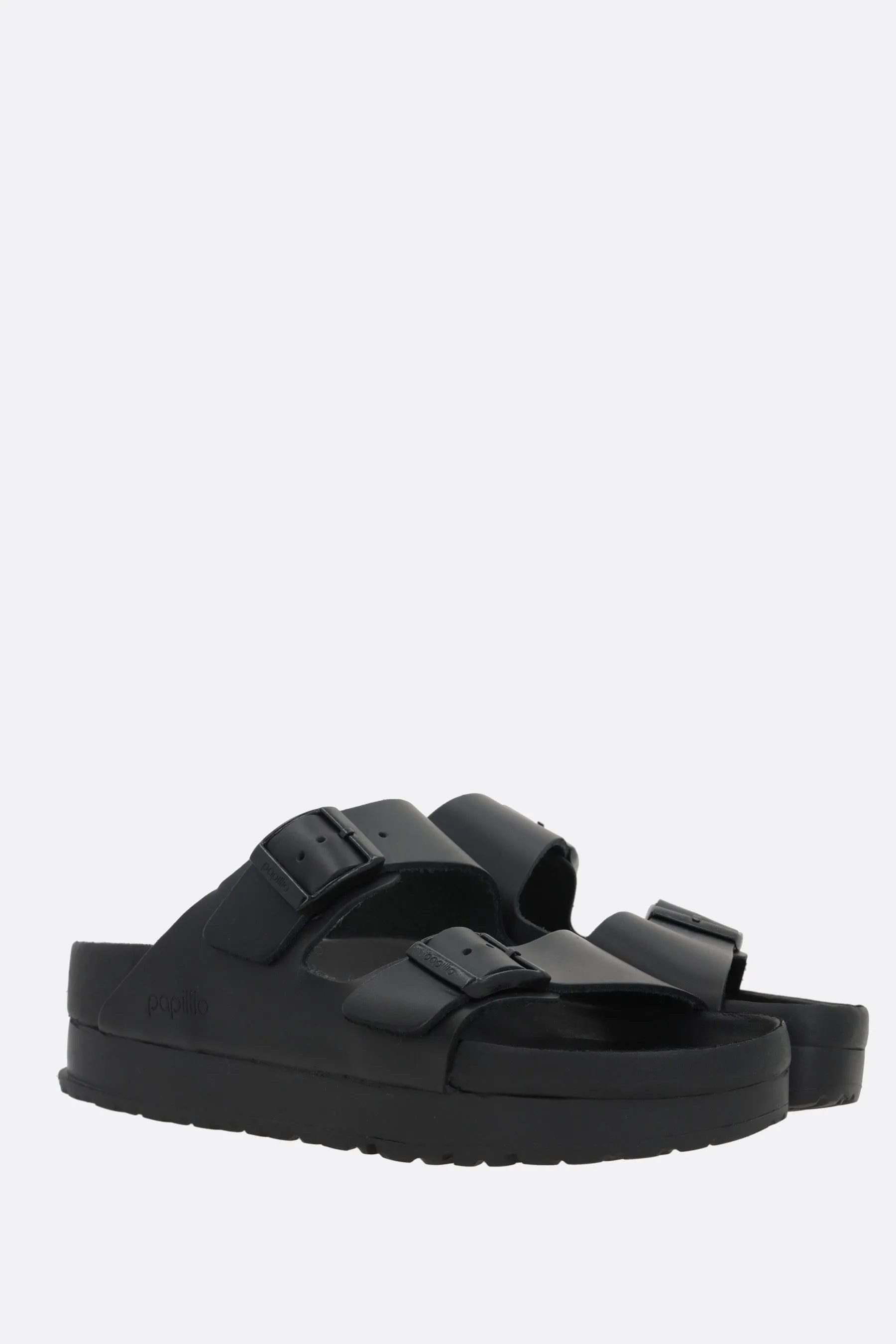Arizona PAP Flex smooth leather platform sandals (Narrow Fit)