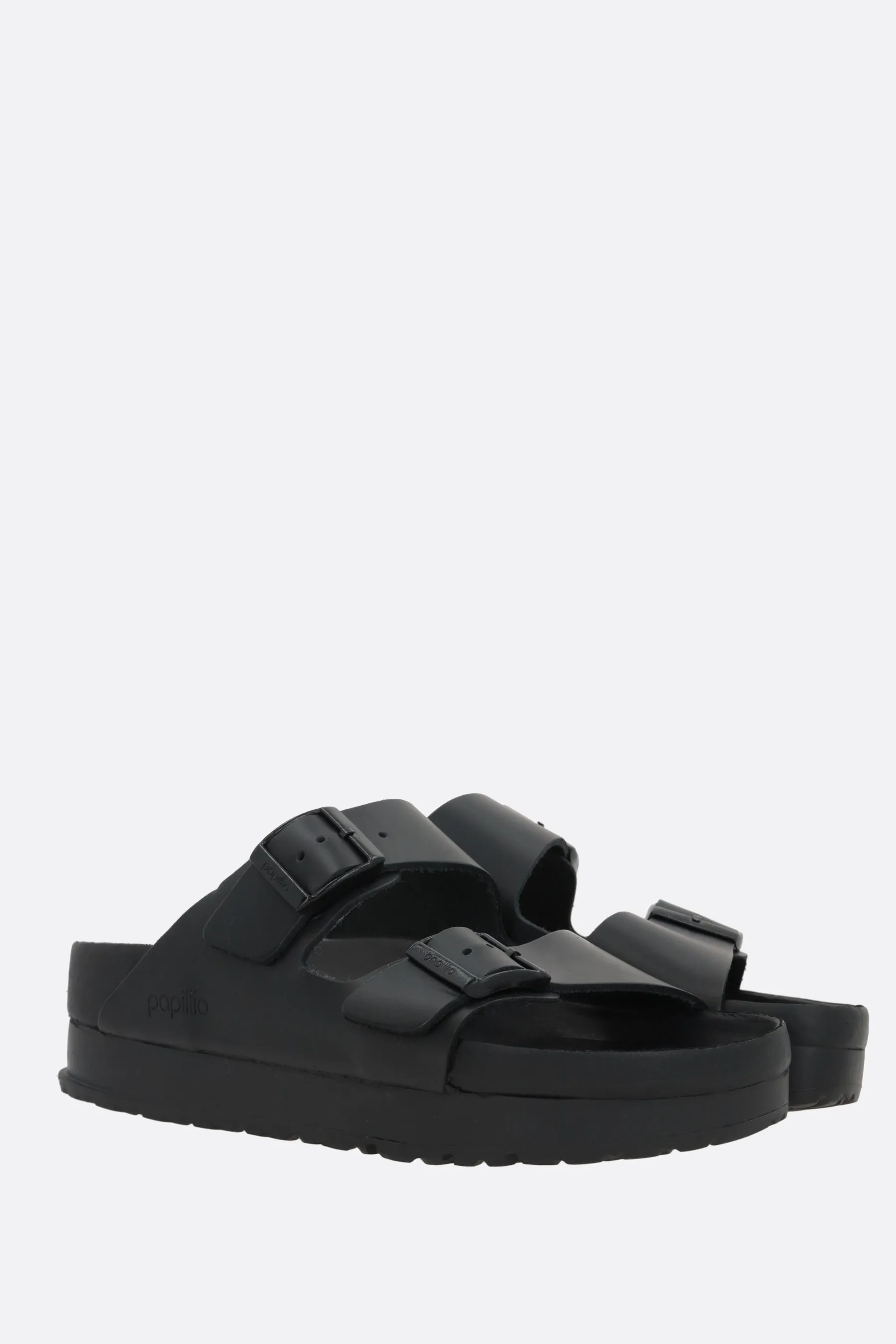 Arizona PAP Flex smooth leather platform sandals (Narrow Fit)