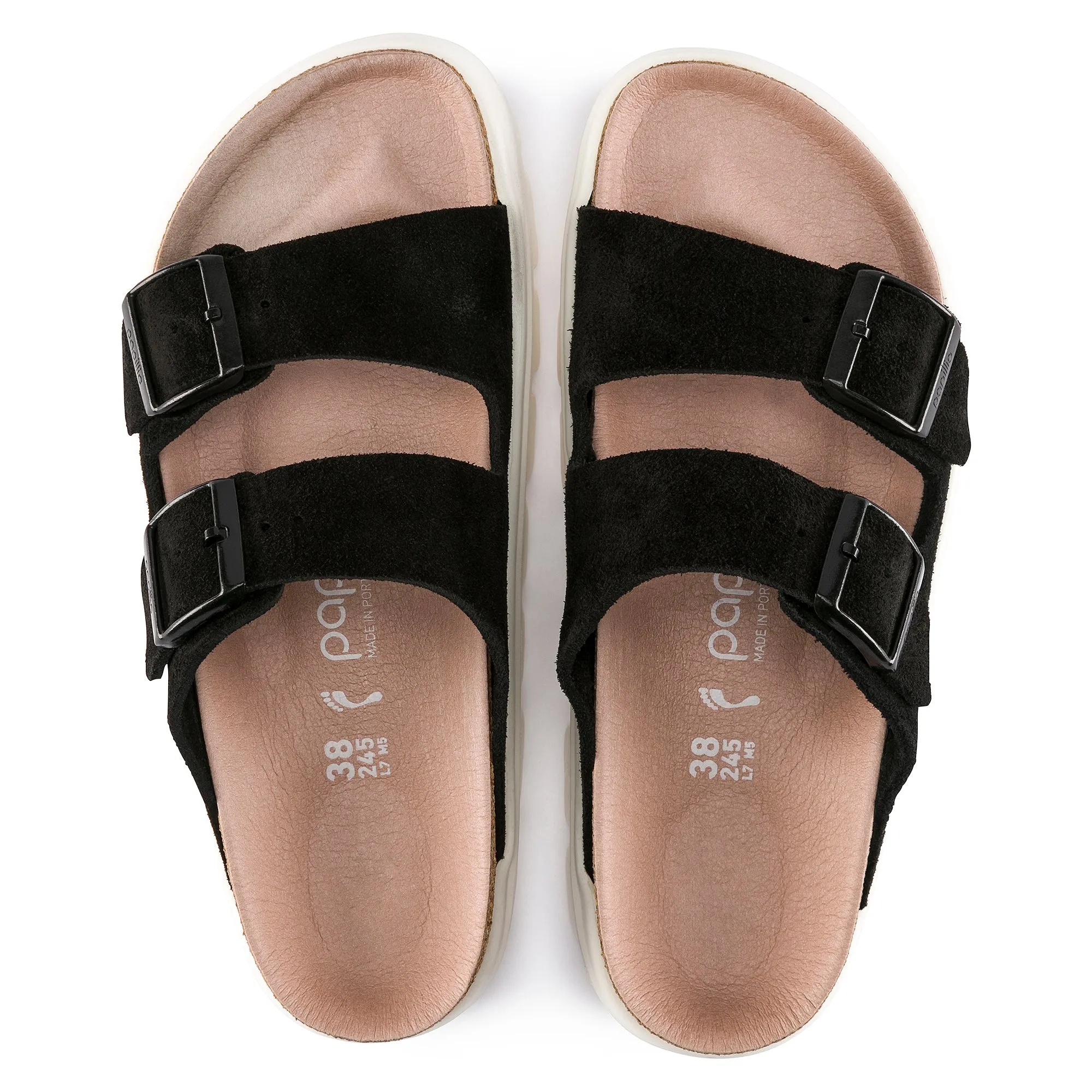 Arizona Platform Suede Leather
