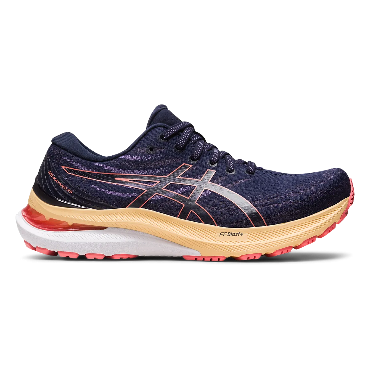 Asics Gel Kayano 29 - Midnight - Papaya