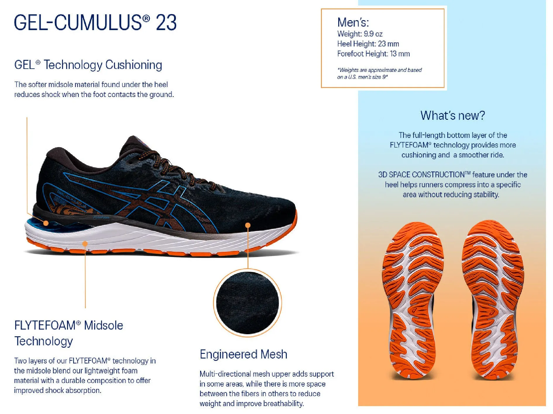 Asics Men??s Gel Cumulus 23