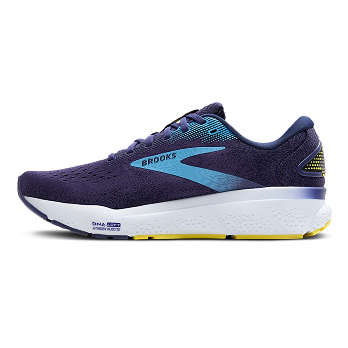 Brooks Ghost 16 - Blue - Bonnie Blue - Yellow