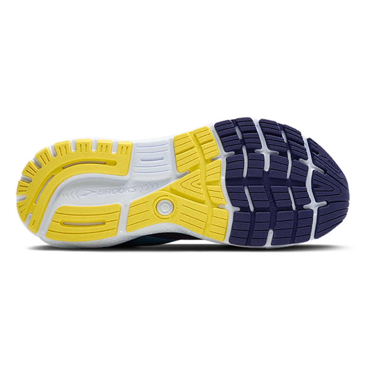 Brooks Ghost 16 - Blue - Bonnie Blue - Yellow