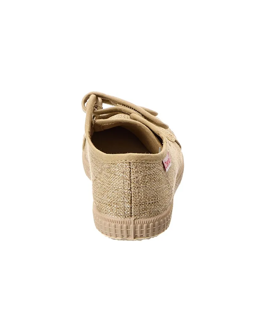 Cienta Glitter Canvas Sneaker