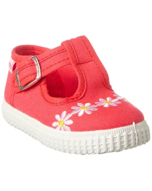 Cienta Tira Margaritas Canvas Sneaker