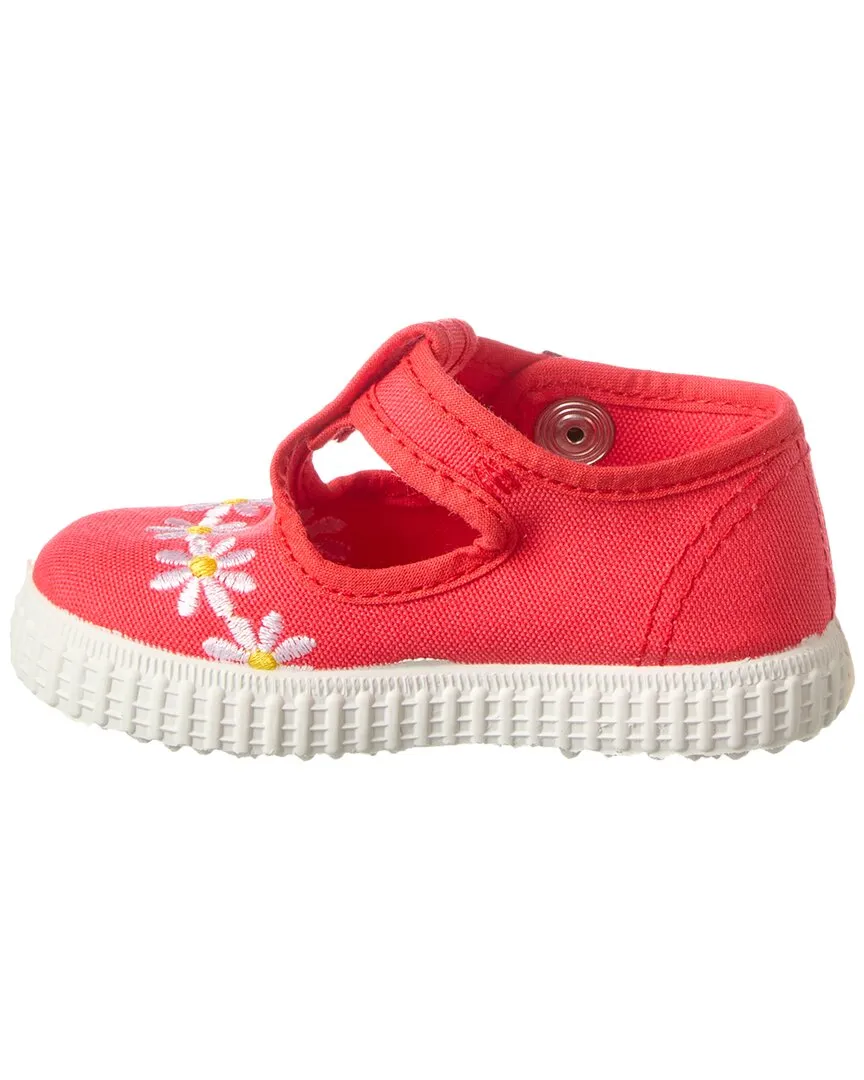 Cienta Tira Margaritas Canvas Sneaker