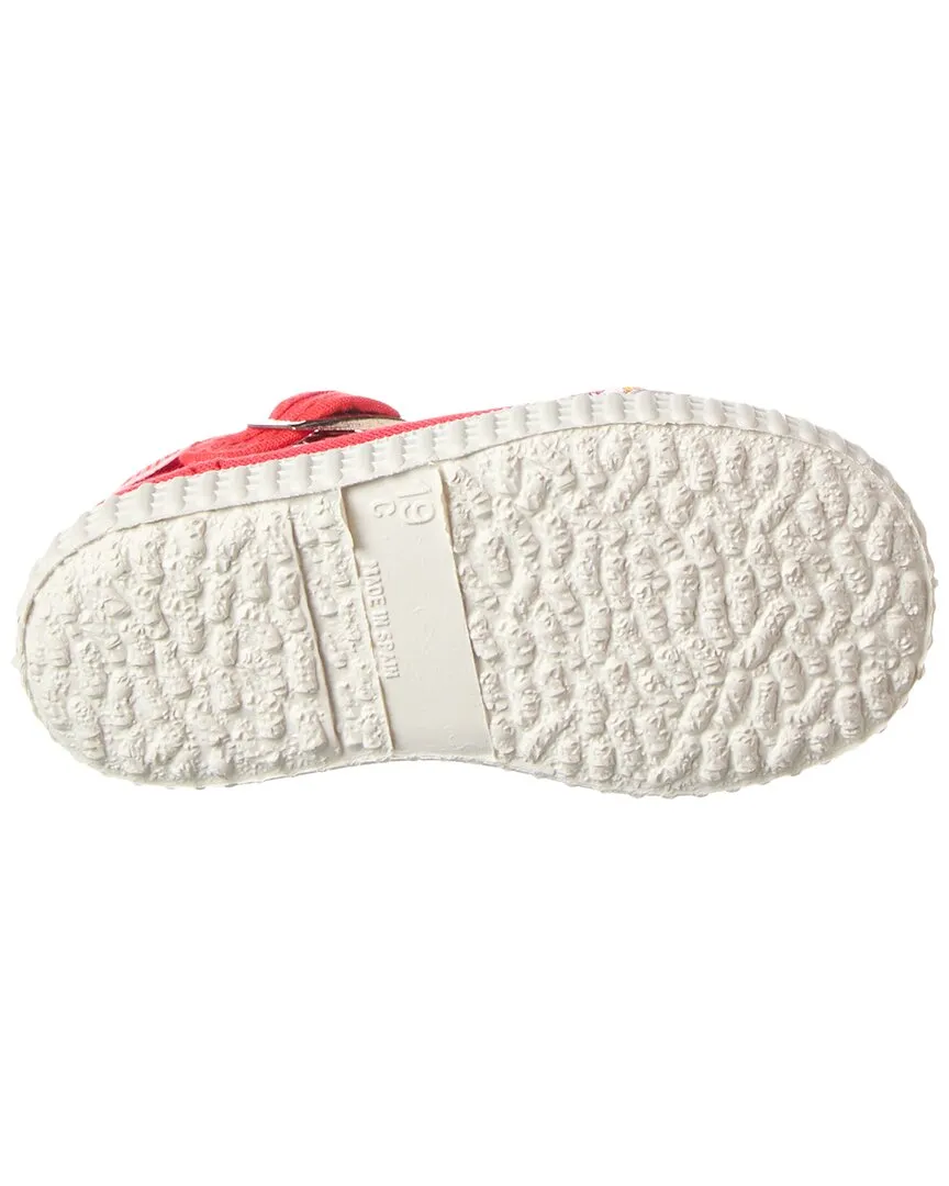 Cienta Tira Margaritas Canvas Sneaker