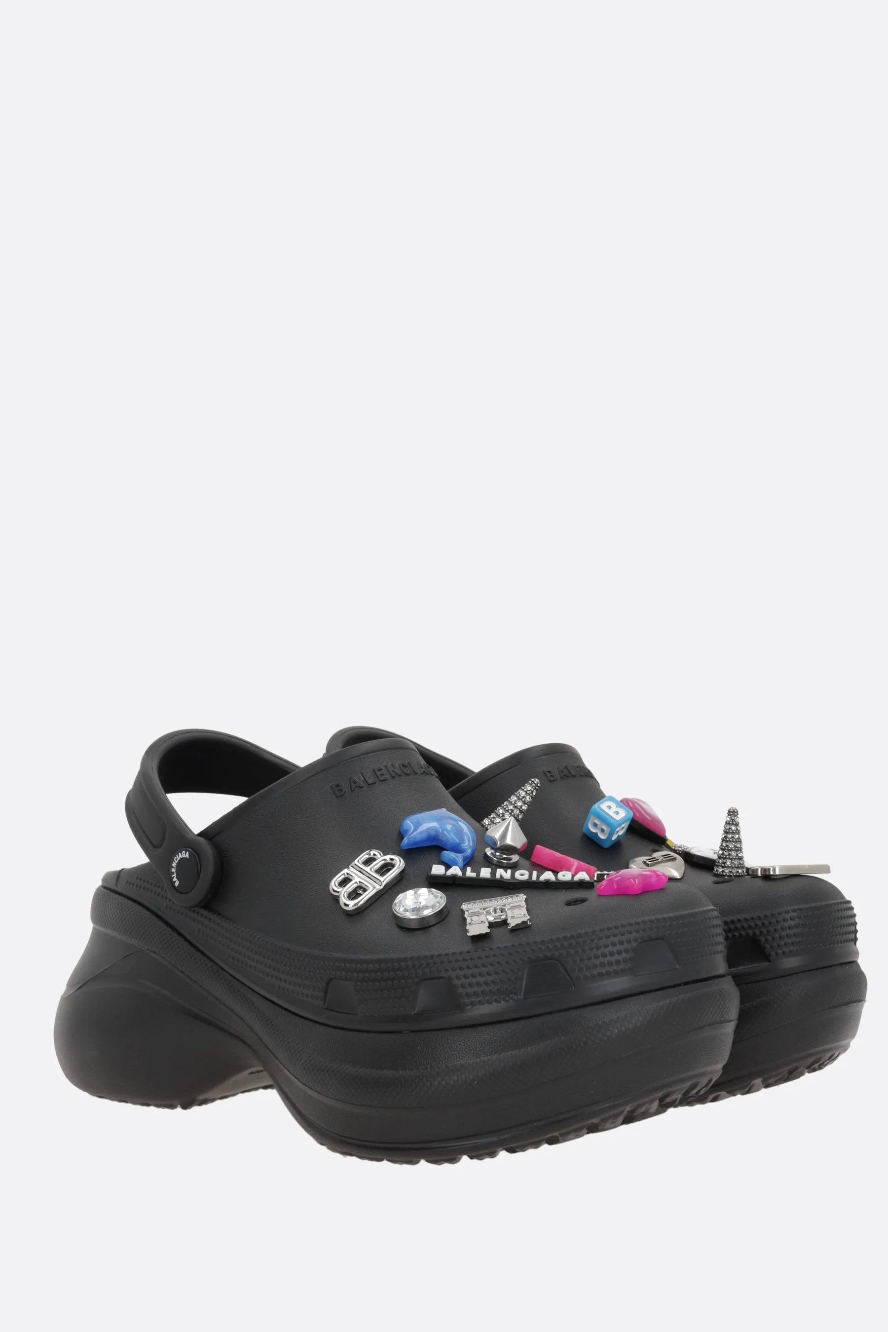 Crocs Jibbitz mules in rubber with charms