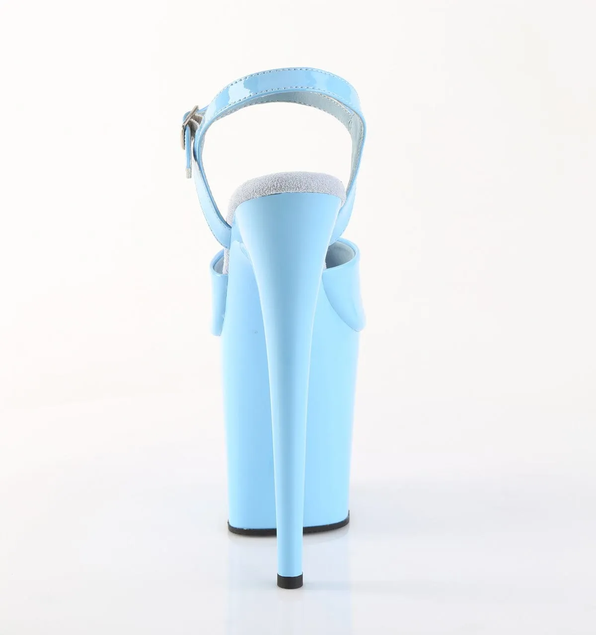 FLAMINGO-809 Platform Shoes Baby Blue Patent Baby Blue