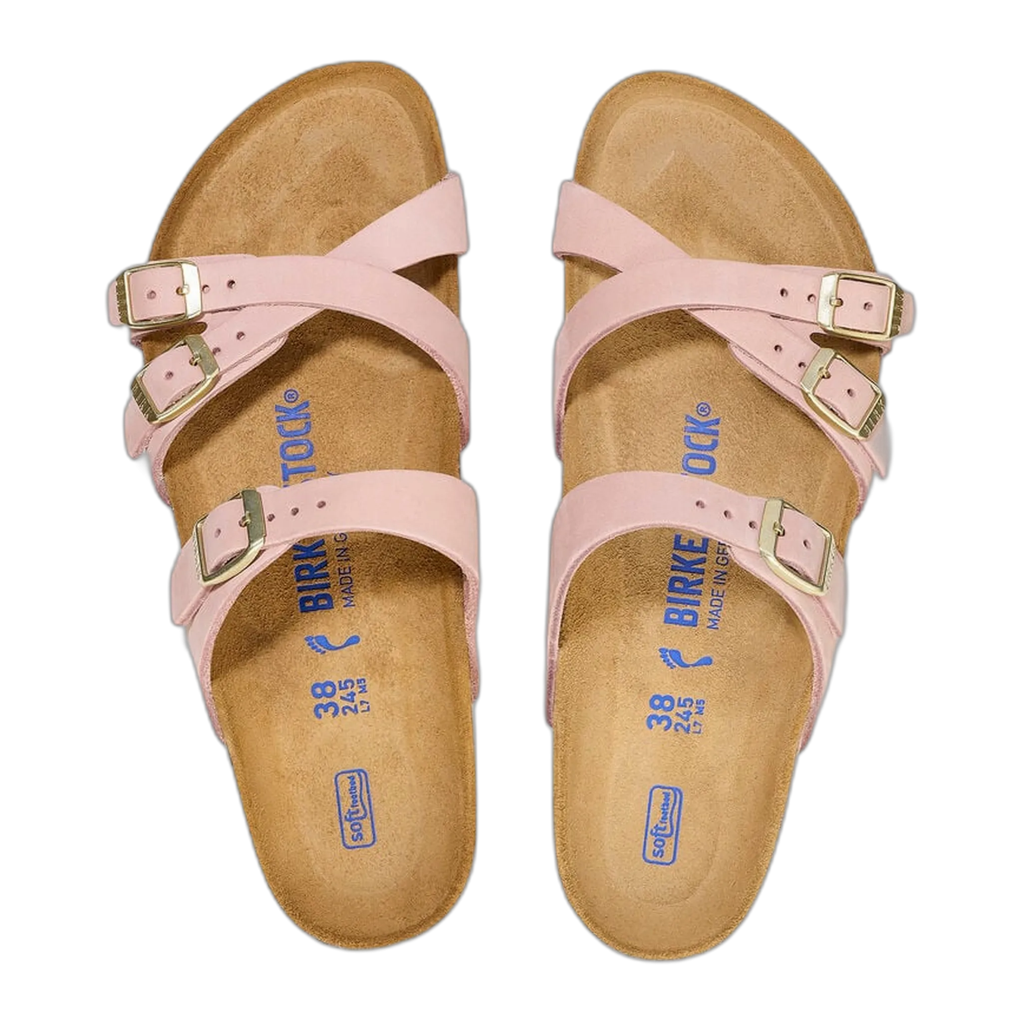Franca Soft Footbed Nubuck Leather