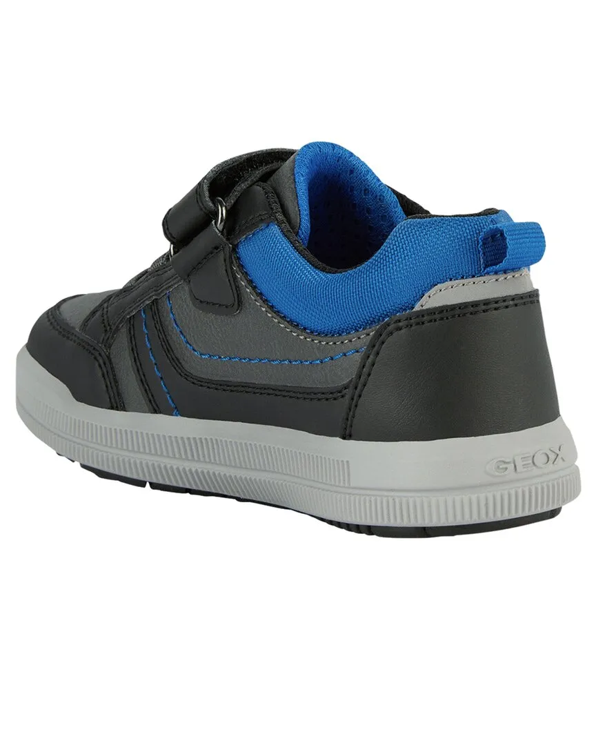 Geox Blue Arzach Leather Sneaker