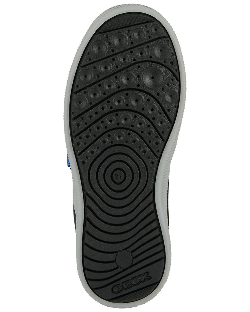 Geox Blue Arzach Leather Sneaker