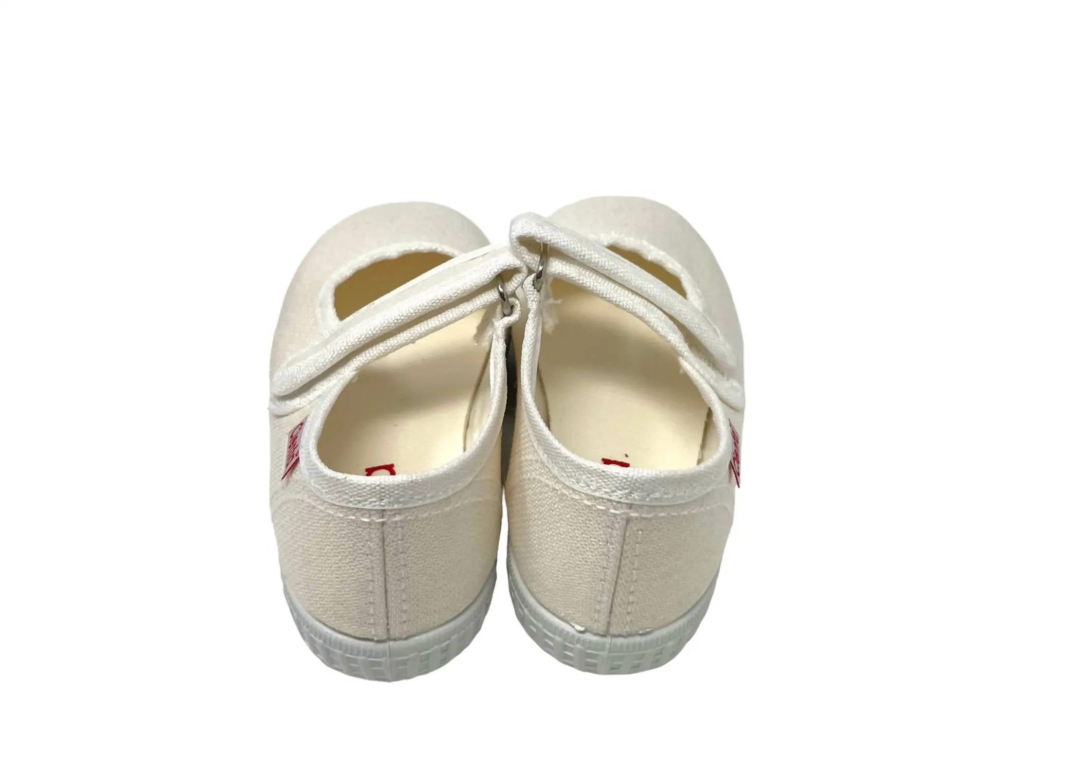Girl Mary Jane Shoes In Metallic White