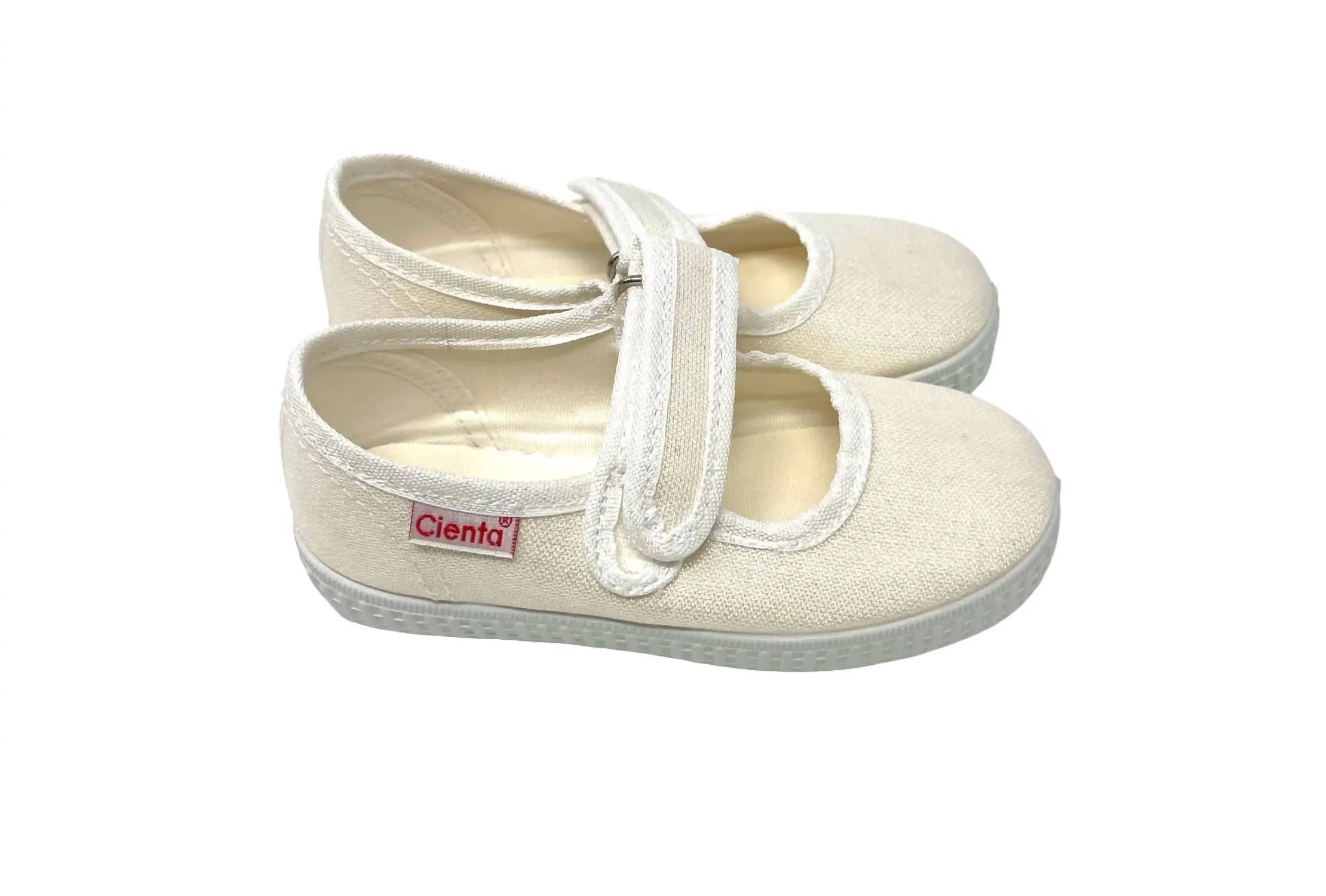 Girl Mary Jane Shoes In Metallic White