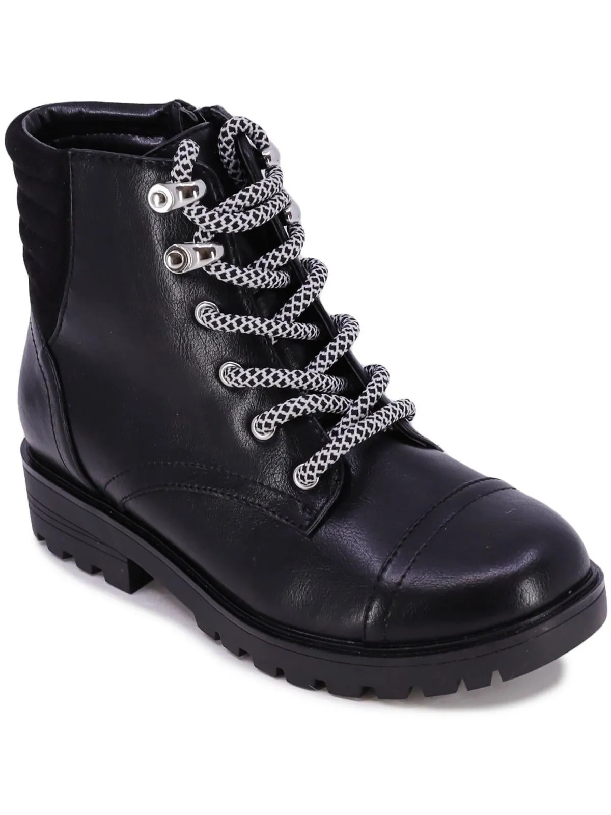 Girls Little Kid Faux Leather Booties