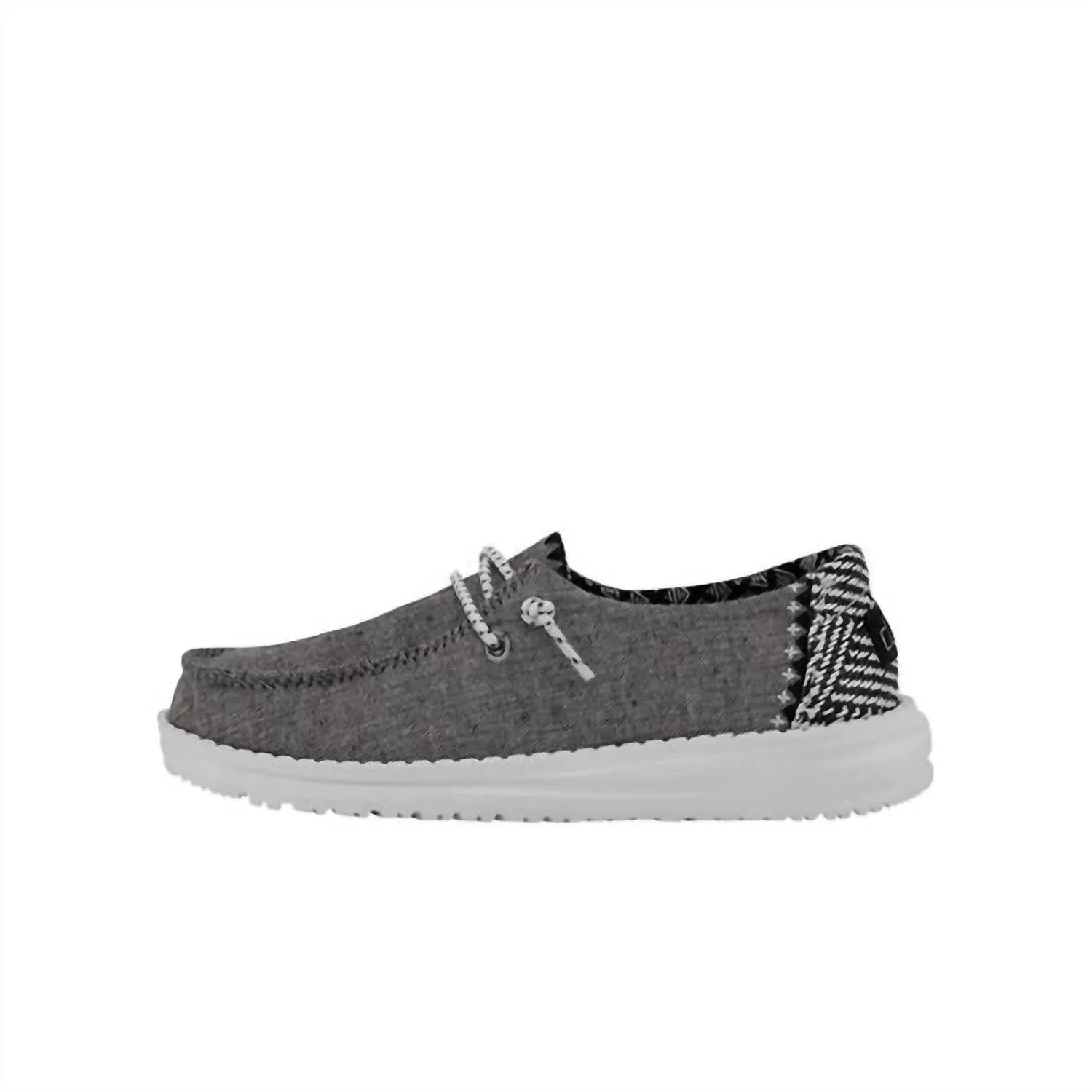 Girl's Wendy Youth Shoes In Onyx Chambray