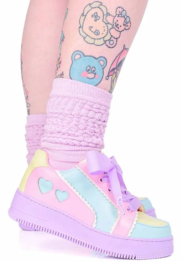 Heartbeat [Rainbow] Colourblock | SNEAKERS