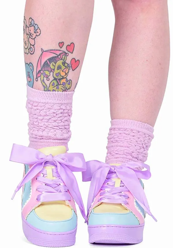 Heartbeat [Rainbow] Colourblock | SNEAKERS
