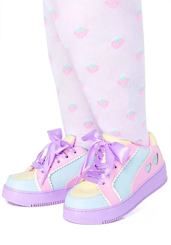 Heartbeat [Rainbow] Colourblock | SNEAKERS
