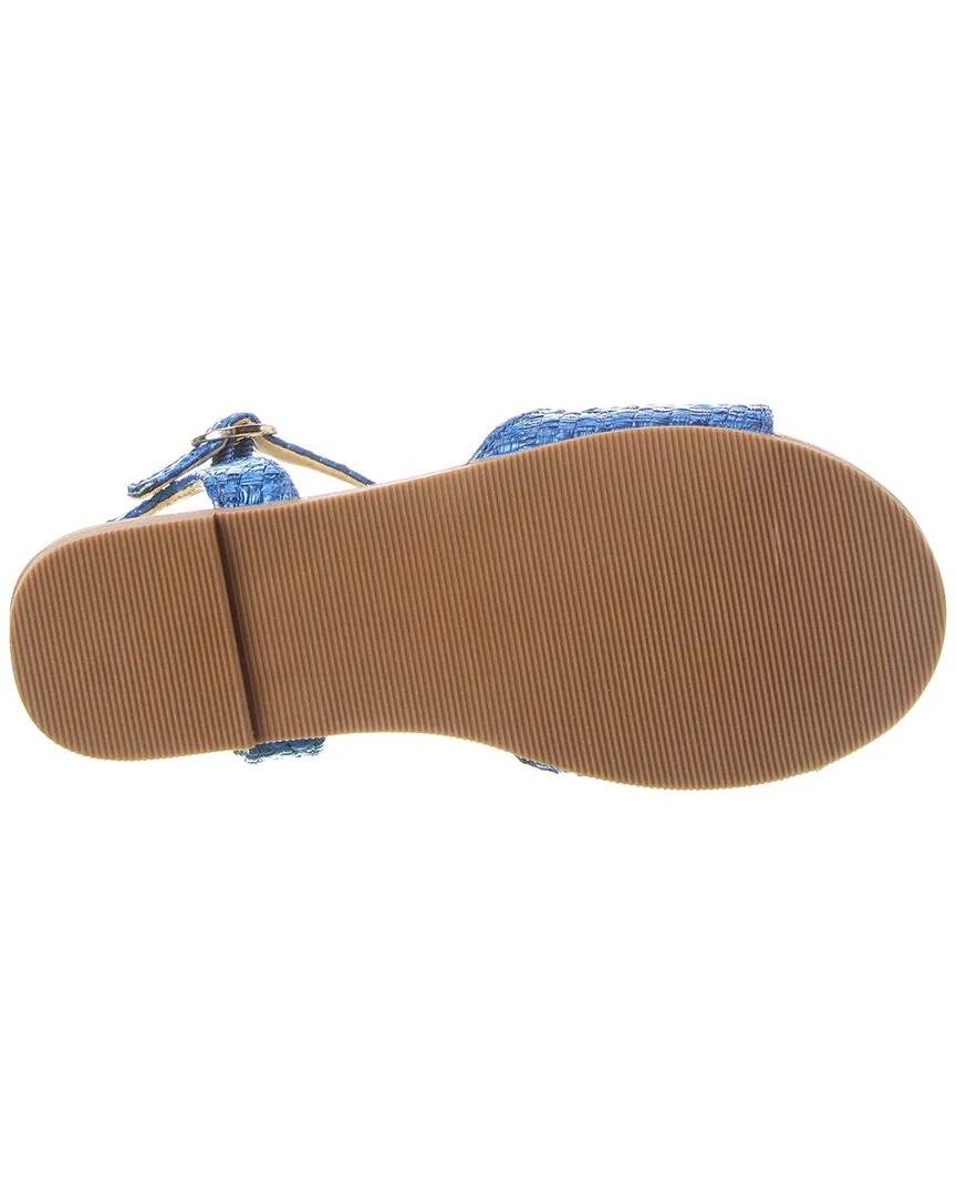 Janie and Jack Straw Flower Sandal