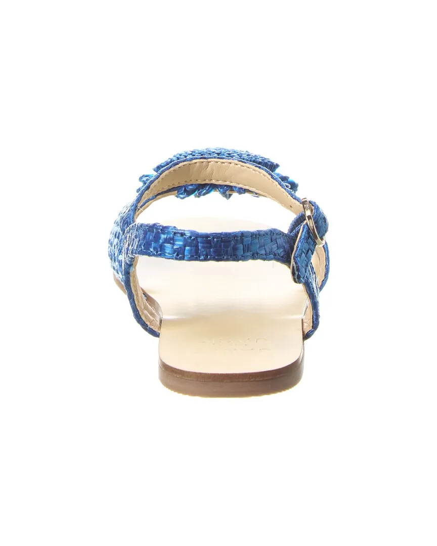 Janie and Jack Straw Flower Sandal