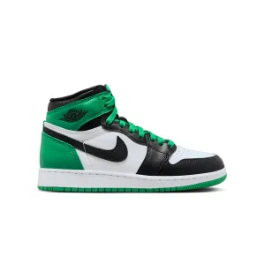 Kids Air Jordan 1 Retro High OG 'Lucky Green'