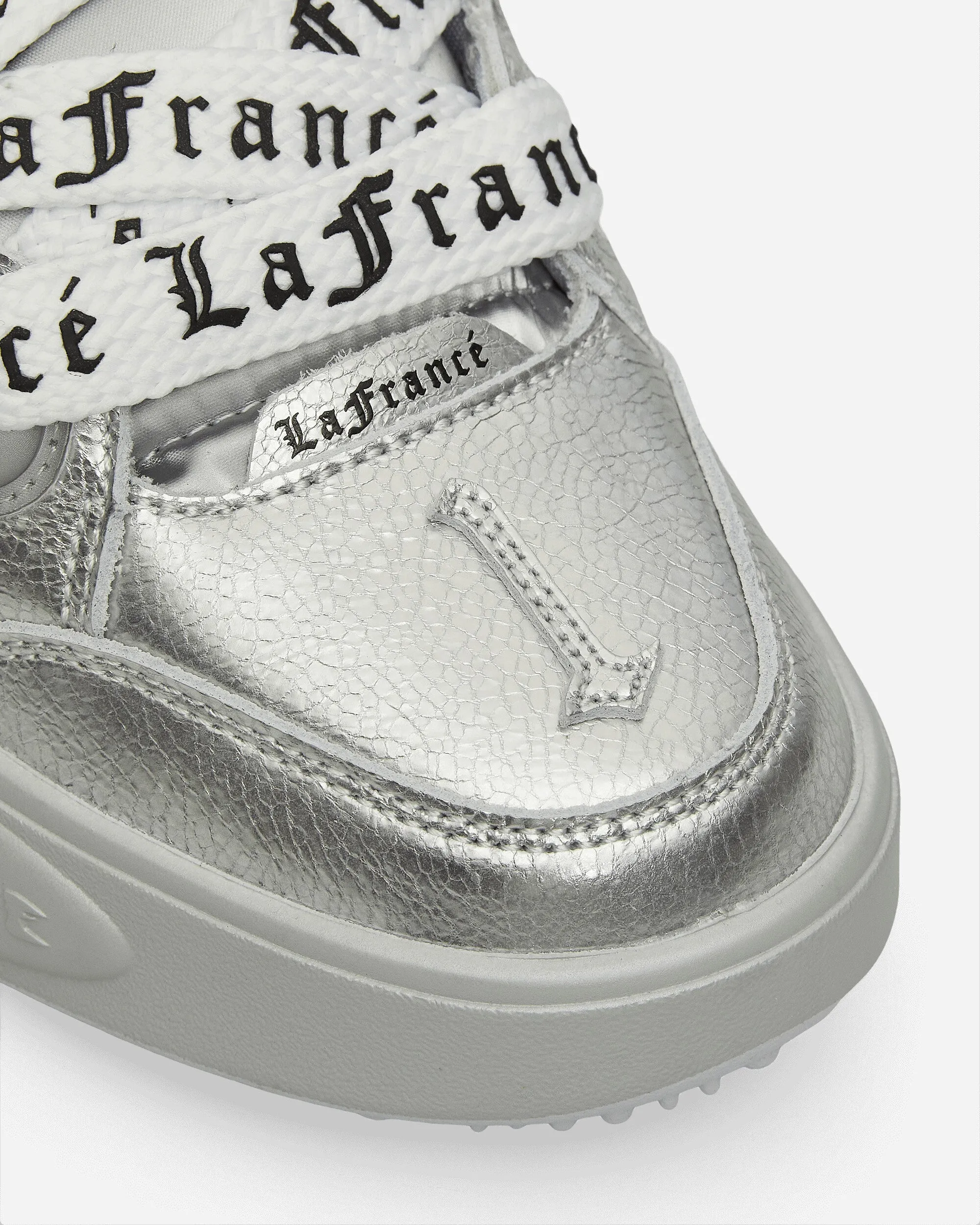 LaMelo Ball LaFranc Written in Chrome Sneakers Silver Mist