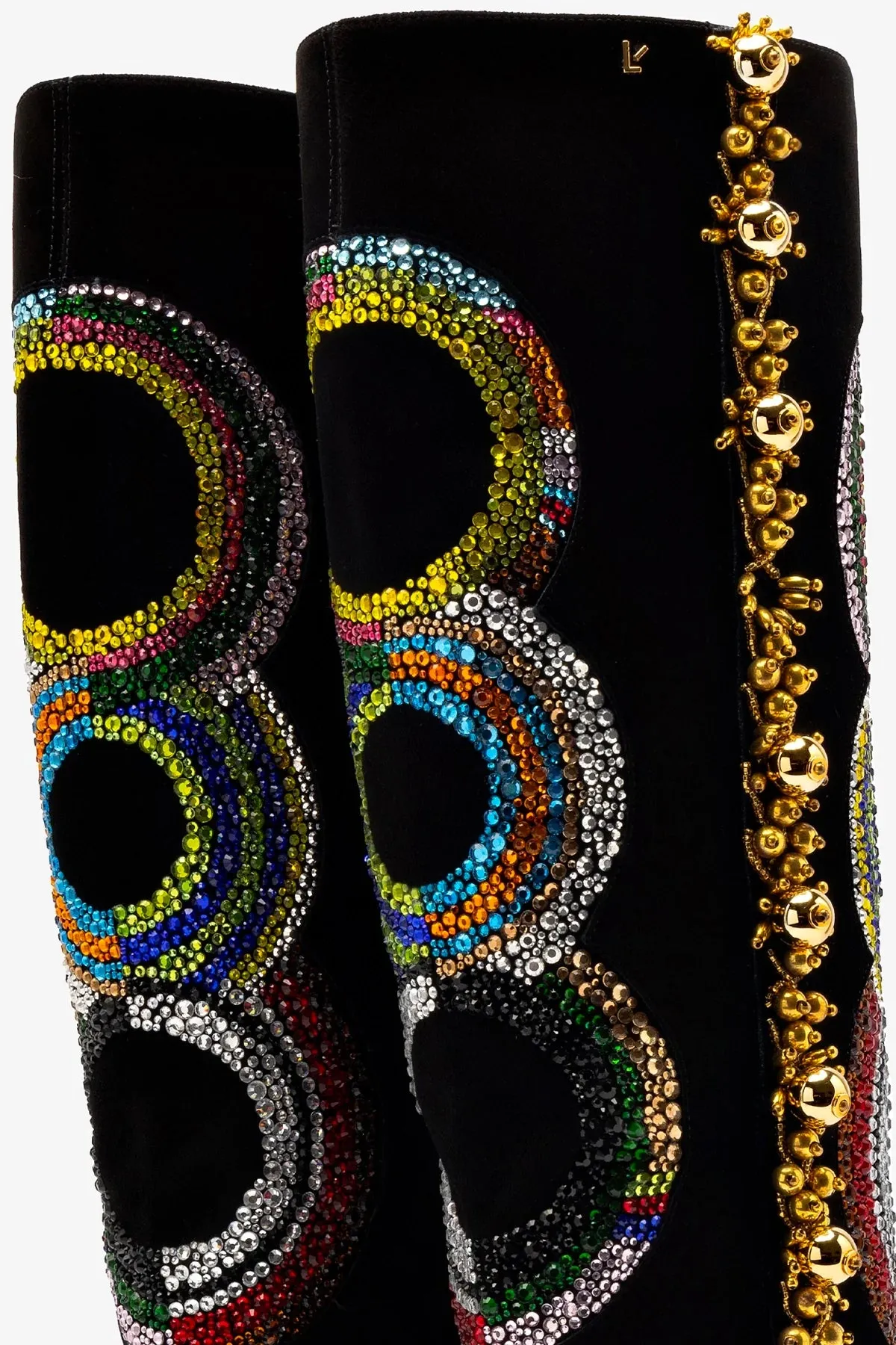 Larroud x Libertine Boot In Sonia Crystal