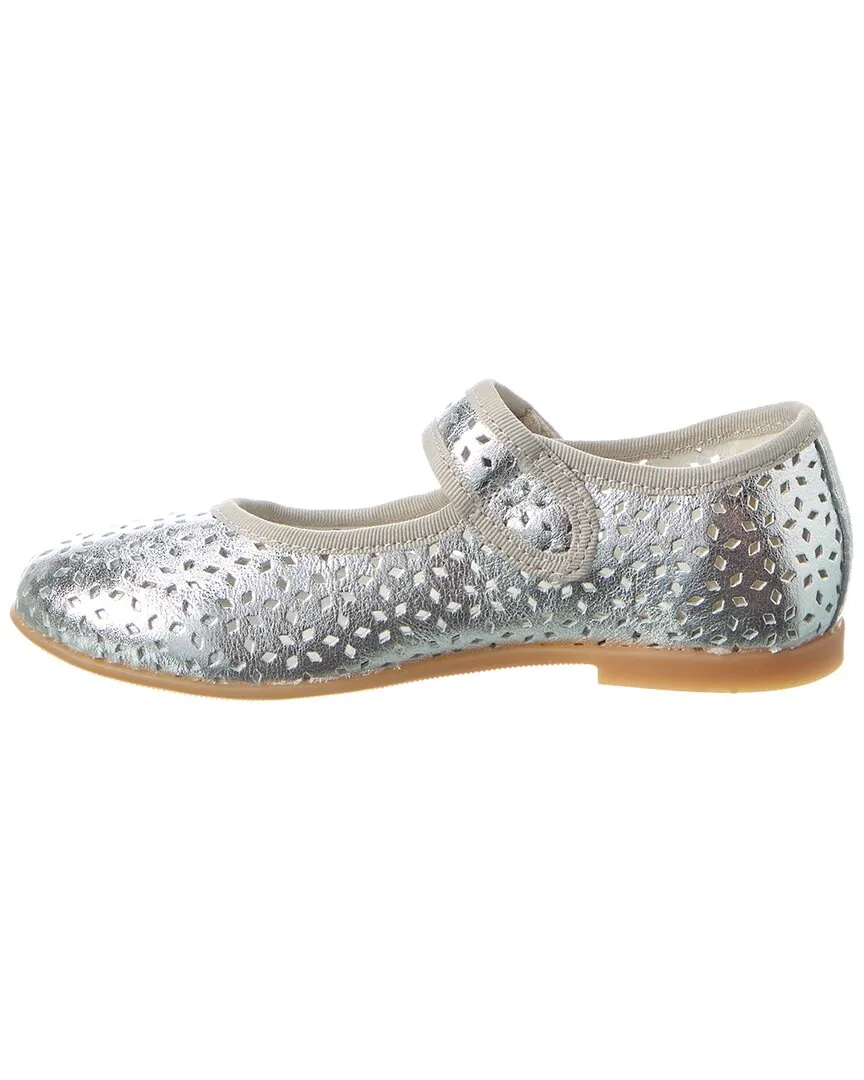 Naturino Blant Metallic Leather Flat