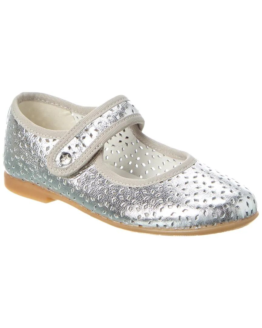 Naturino Blant Metallic Leather Flat