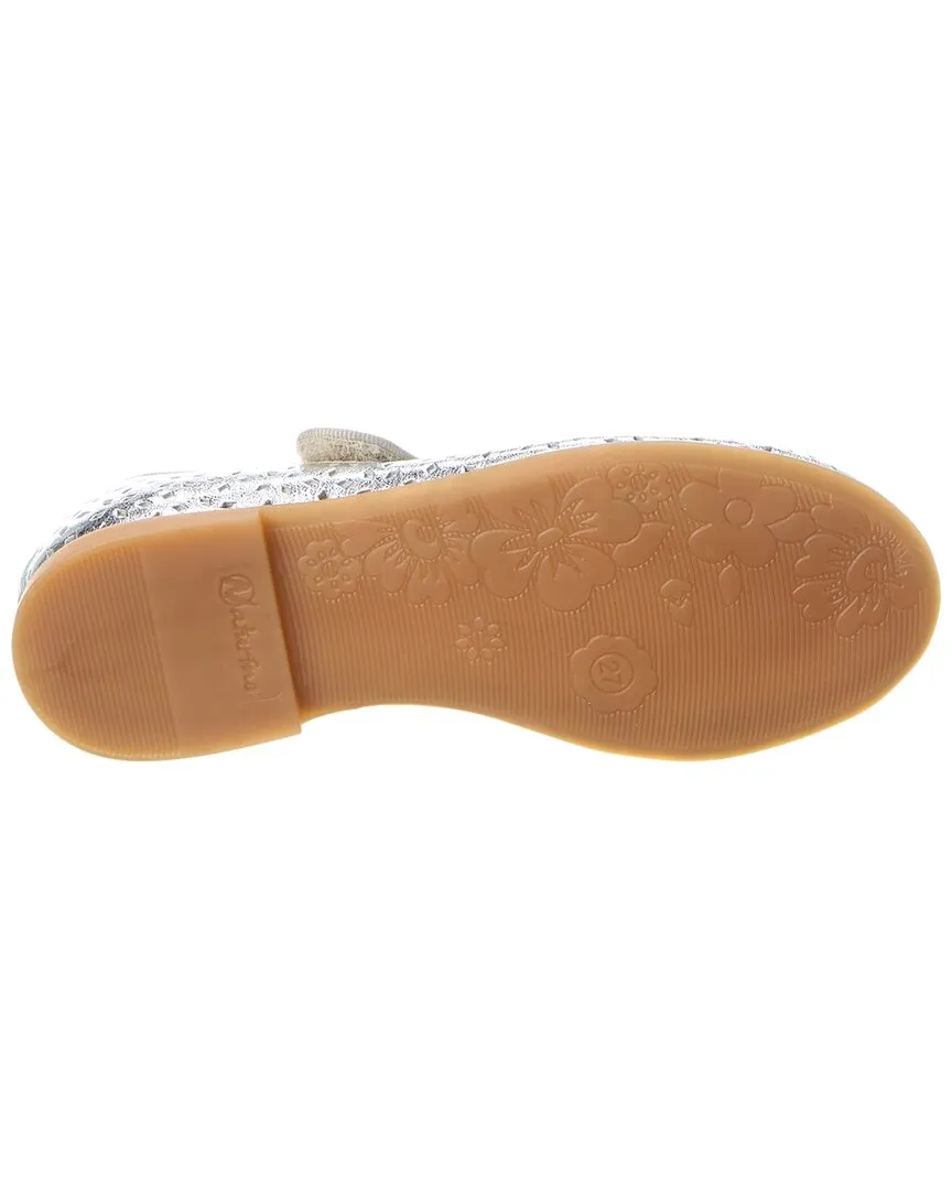 Naturino Blant Metallic Leather Flat