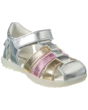 Naturino See Metallic Leather Sandal
