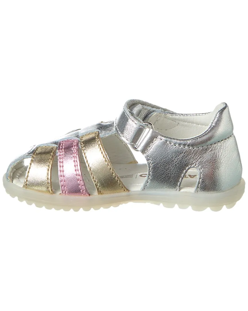 Naturino See Metallic Leather Sandal