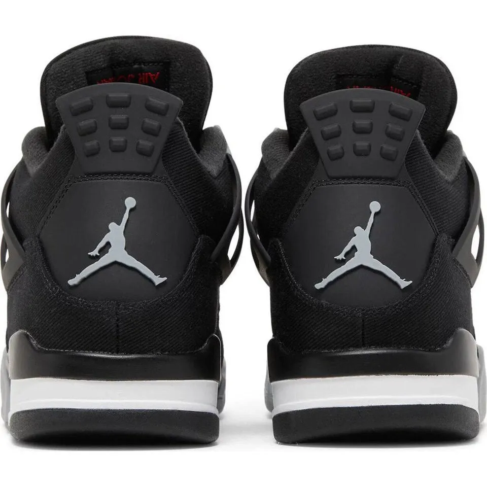 Nike Air Jordan 4 'Black Canvas' M