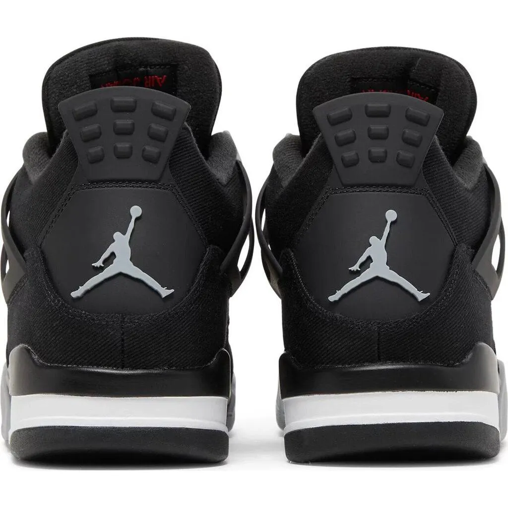 Nike Air Jordan 4 'Black Canvas' M