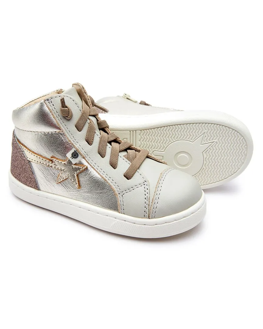 Old Soles Shoot Leather High-Top Sneaker