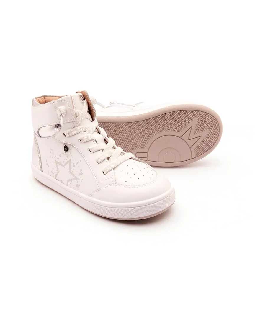 Old Soles Splash Leather High-Top Sneaker