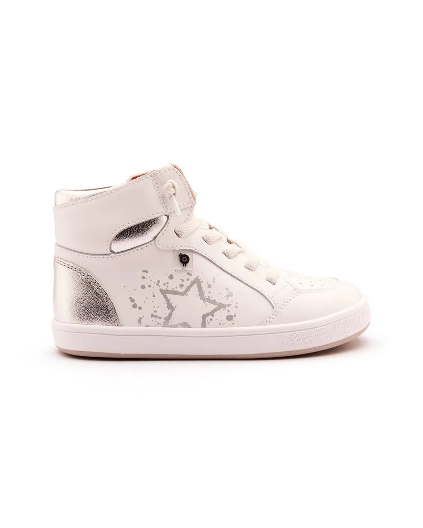 Old Soles Splash Leather High-Top Sneaker