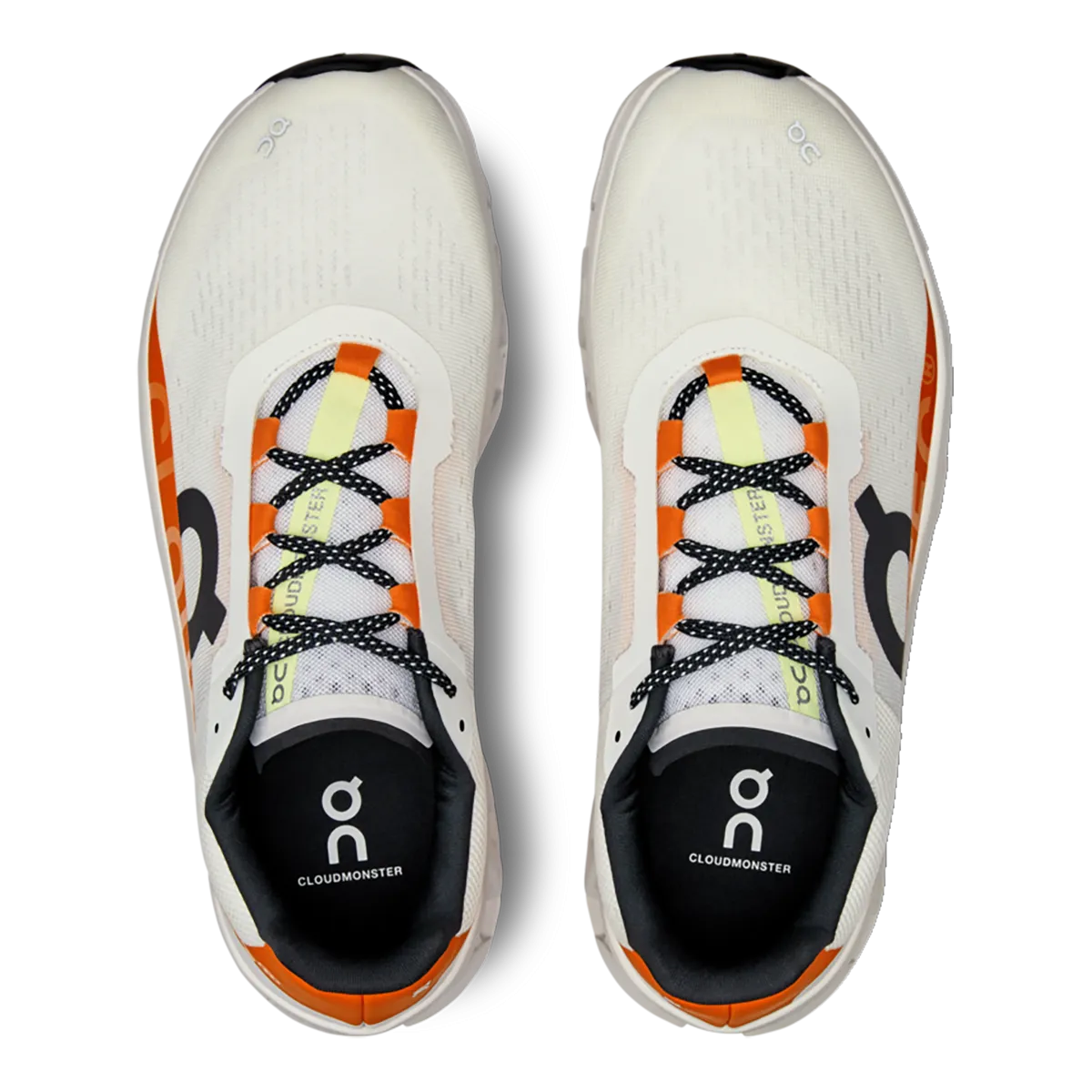 ON Cloudmonster - Undyed - White - Flame