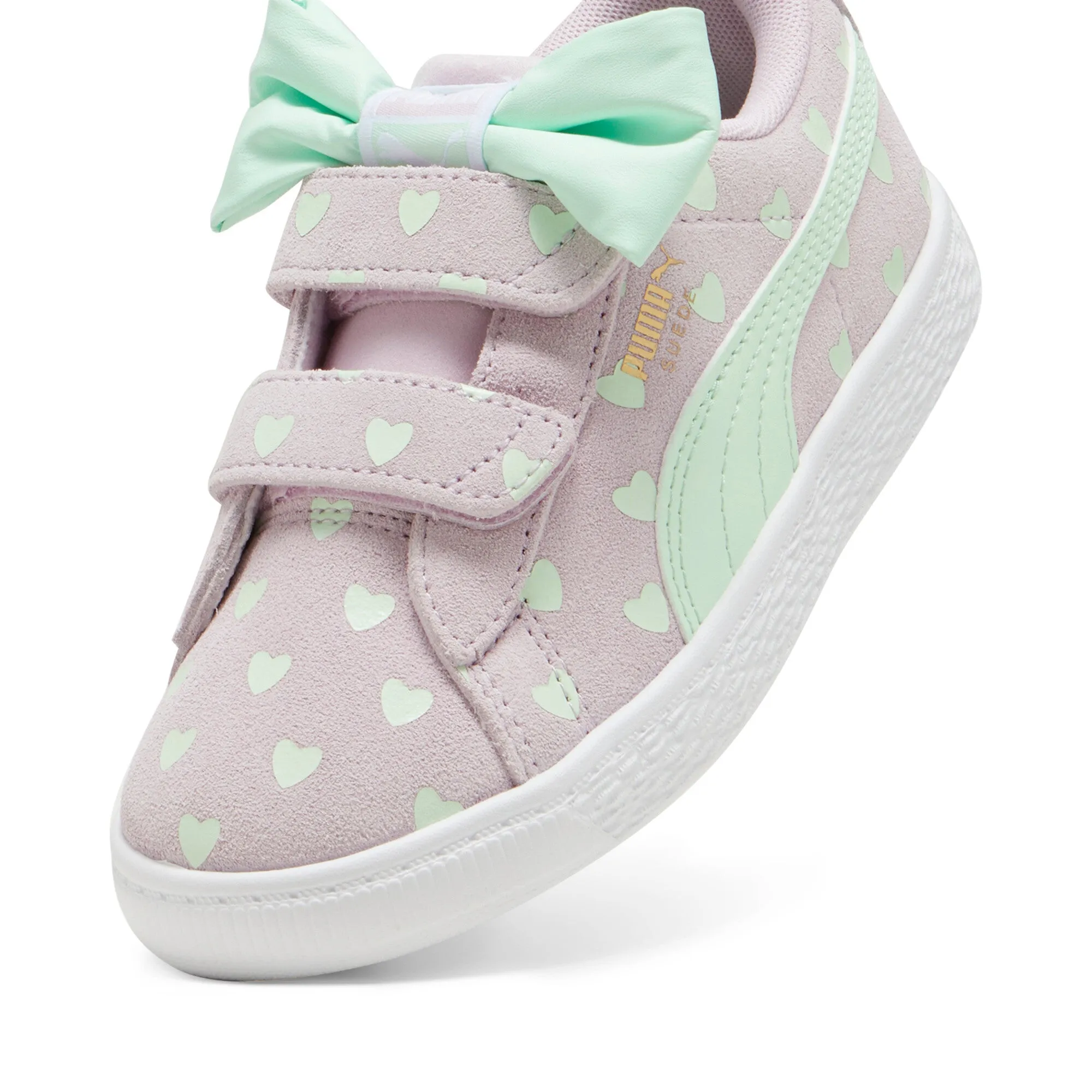 PUMA Little Kids Girls' Suede Classic Re-Bow Shoes