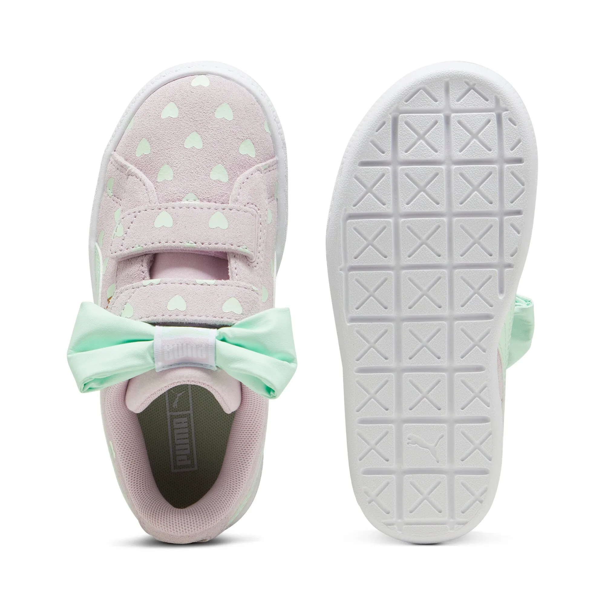PUMA Little Kids Girls' Suede Classic Re-Bow Shoes