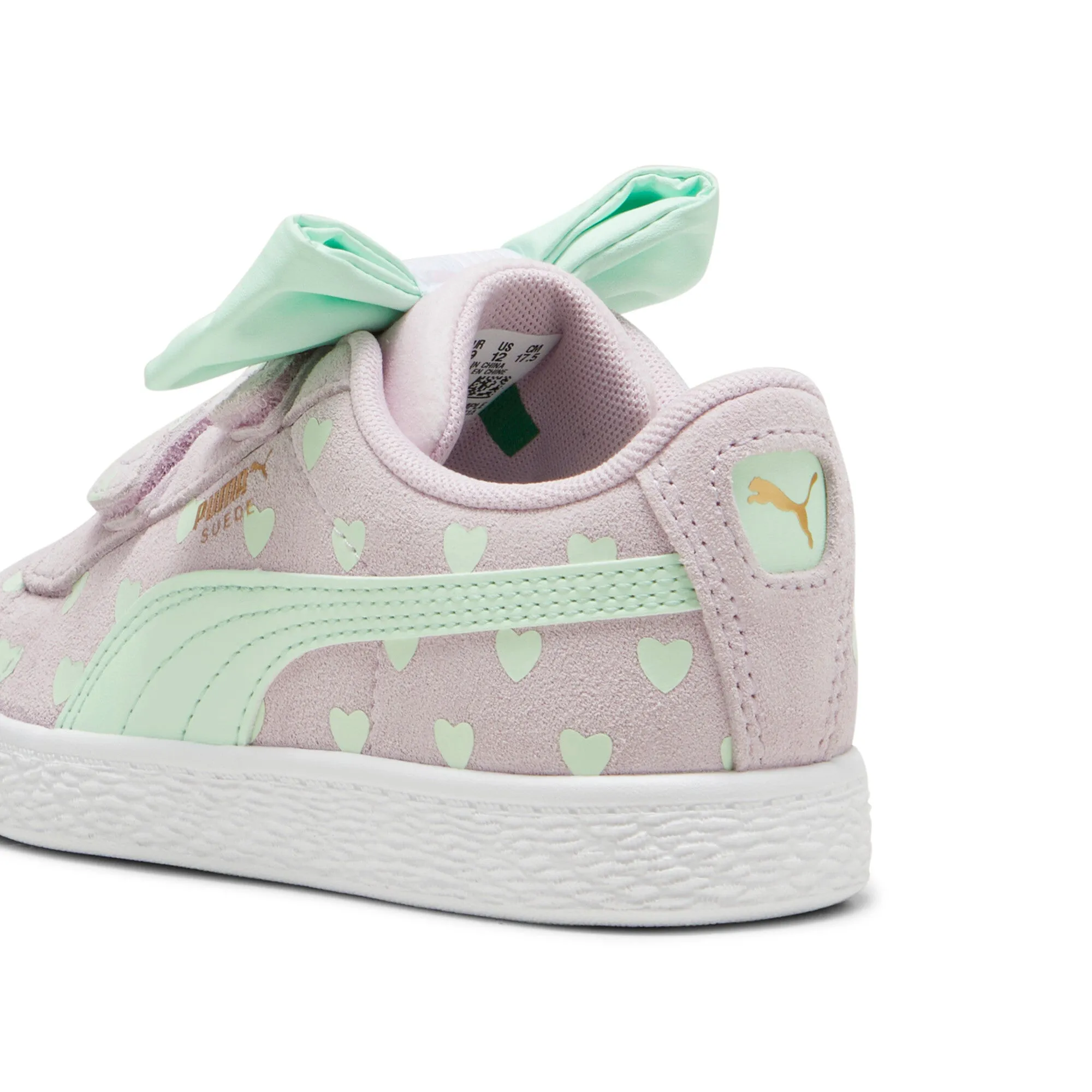 PUMA Little Kids Girls' Suede Classic Re-Bow Shoes