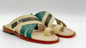 Style: S6195-Green/Beige