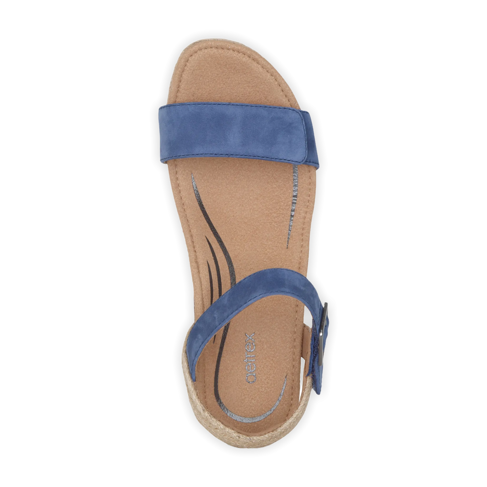 Sydney Quarter Strap Espadrille Wedge