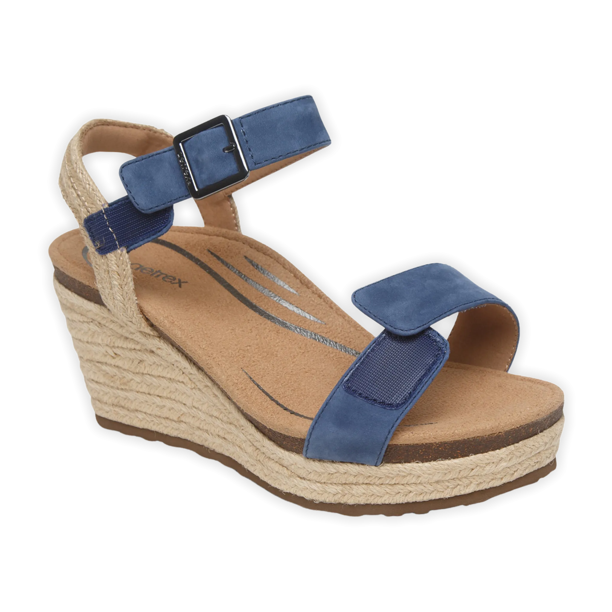 Sydney Quarter Strap Espadrille Wedge