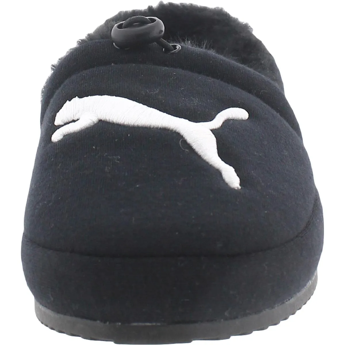 Tuff Mocc Cat Jr Girls Faux Fur Adjustable Moccasin Slippers
