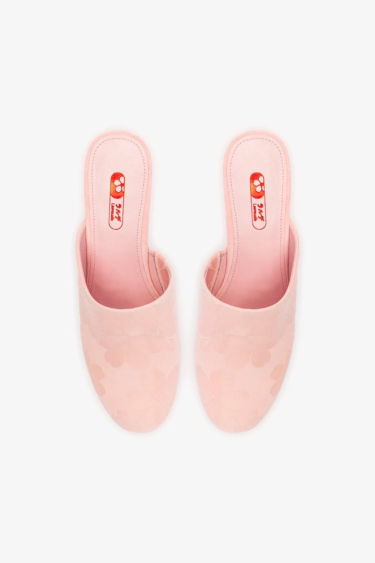 Venice Wedge In Tulip Sakura Printed Suede