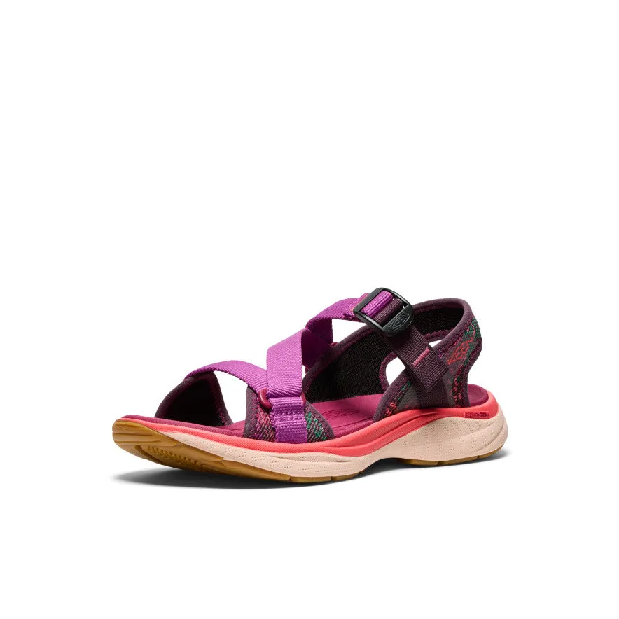 Women's Leiki Open-Toe Sandal  |  Plum Perfect/Dubarry